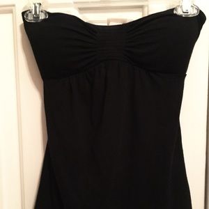Black tube top